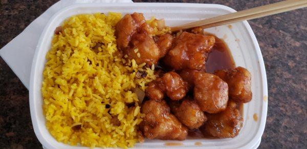 Honey Chicken Combo