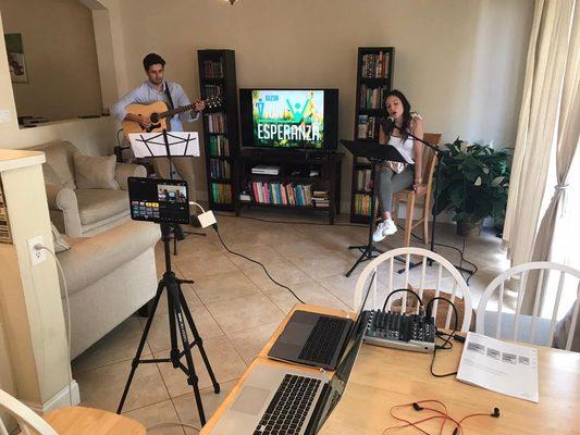 Live service during COVID lockdown