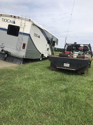 They did an amazing job!! Fast service and came to where we had our blowout!!