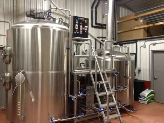 Cellar Rats 15BBL Steam Fired Brewhouse