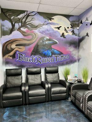Black Raven Tattoo