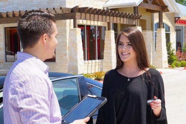 We pride ourselves on being different than your average auto service center. That all starts with our friendly handshake!