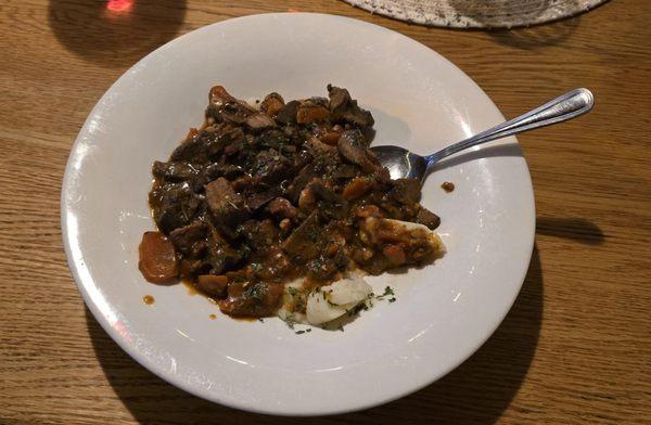 Beef Bourguignon, delicious
