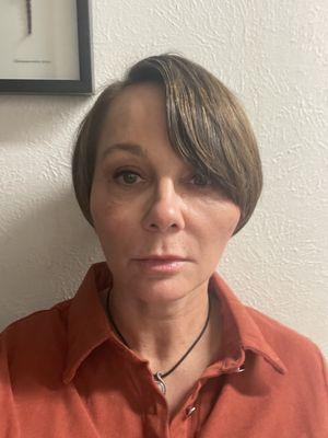 One day after Lulia worked her magic.