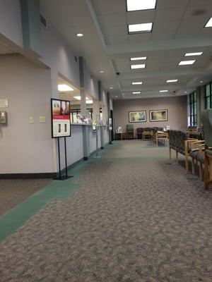 Long waiting room