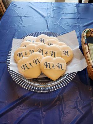 Bridal shower cookies!