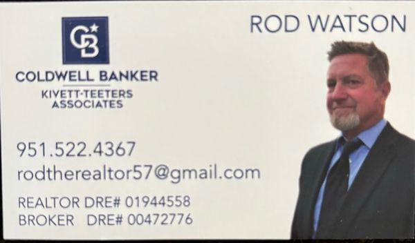 Rod Watson - Coldwell Banker