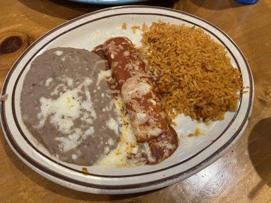 Kids Cheese Enchilada