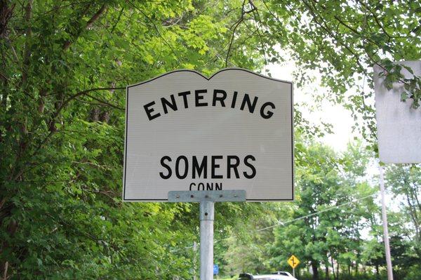 Entering Somers, CT