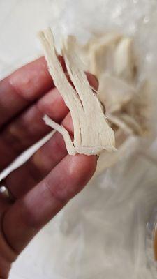 Looks like synthetic meat