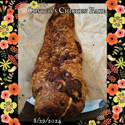 Delicious giant calzon- like meal for lunch.