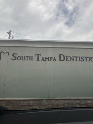 The outdoor sign