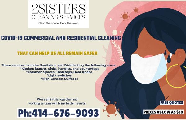 2Sisters Cleaning & Carpet Cleaning Services