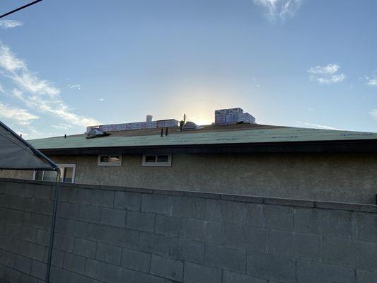 Neighbor also used Jimmy After seeing my roof done side view