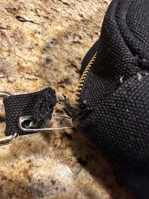 Strap completely broke after ONE use