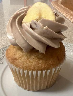 Banana Nutella Cupcake, delicious!