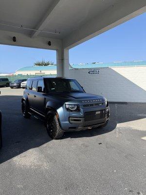 My 2026 Defender OCTA in Sargasso Blue (Matte PPF)