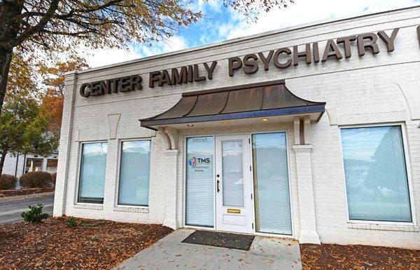 TMS of East Tennessee is located within Center for Family Psychiatry P.C. at 10241 Kingston Pike Suite 2
Knoxville, TN 37922