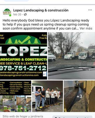 Lopez Landscaping & Construction
