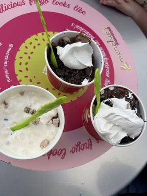 Frozen yogurt