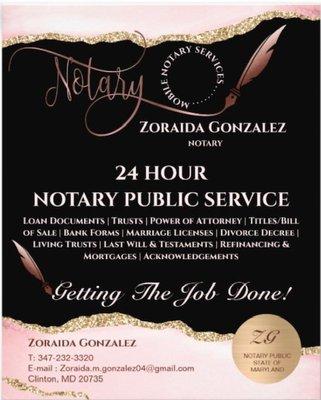 Zee’s Mobile Notary Services