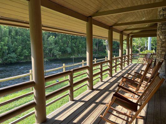 Sit a spell & watch the River flow by.