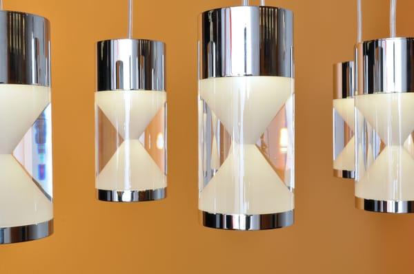 I love this hourglass pendant. It reminds me that the glass is half full.