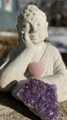 Crystals, incense, tarot cards