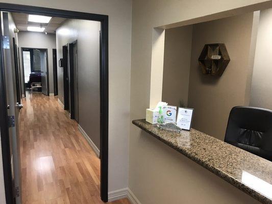 New office- Same address but suite 205 - beautiful!