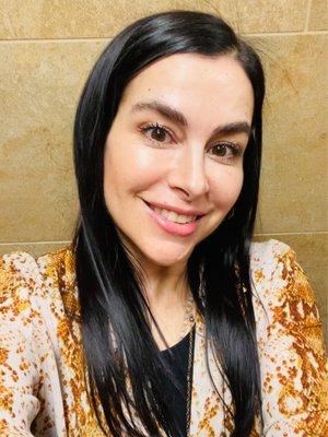 After a Hair Treatment & Hair Botox