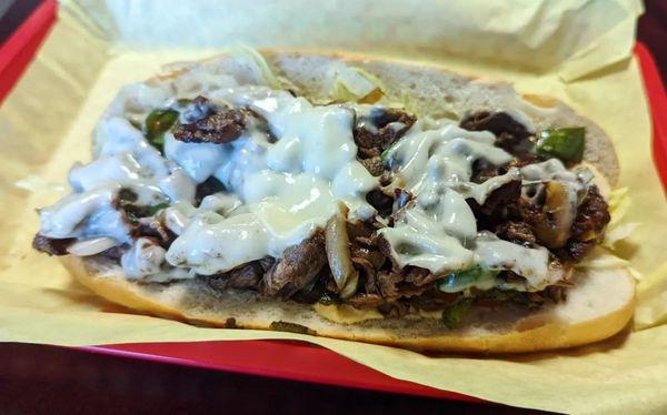 Cheese steaks
