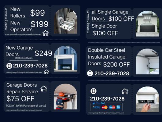 Garage Door Repair Universal City TX
