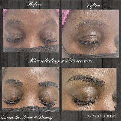 Microblading 1st procedure