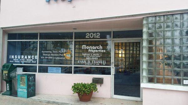 Our Office on Hollywood Blvd, centrally located in Hollywood , Florida