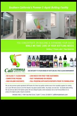 Cali Formula Mixers Inc
