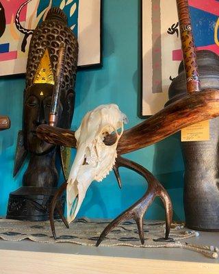 Joshua's Trees wood art exclusively at The Funky Hippy Chic Boutique