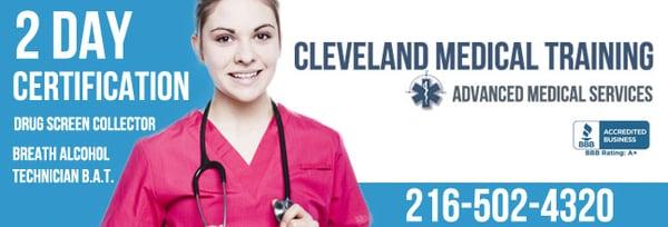 Become nationally certified as a Breath Alcohol Technician and Drug Screen Collector in just one weekend of classes!