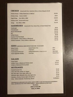 The Dukes Backwater Supper Club