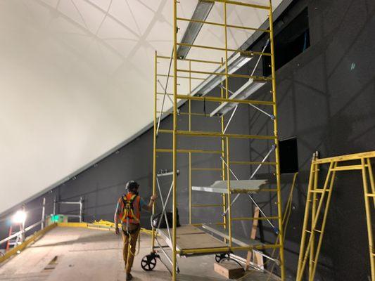 Custom 4-D Dome LED Full Motion Theater.