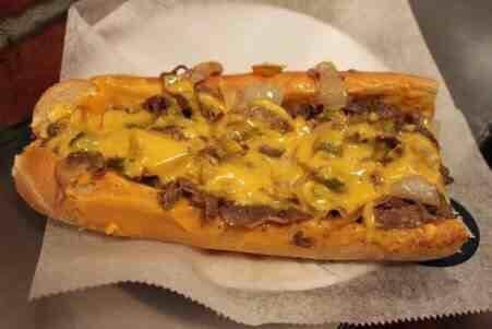 Phili cheese sandwich