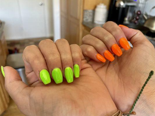 Halloween Nails ! $60