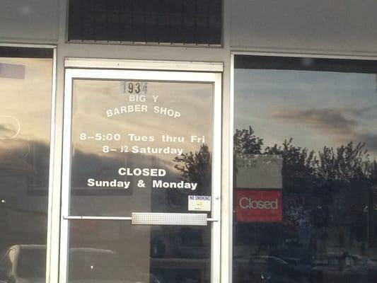 Big Y Barber Shop