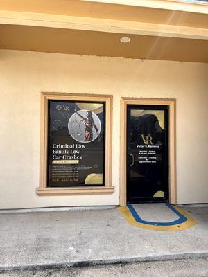 The office is located across from Julia's restaurant in Los Fresnos.