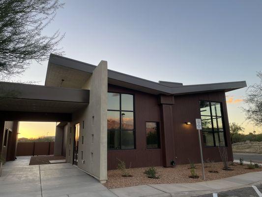 We have a brand-new facility just off Oracle, north of Innovation Park.