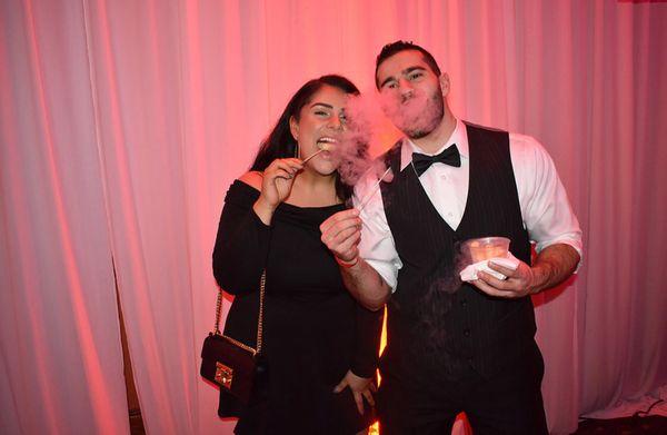 Enjoying Liquid Nitrogen Dragon Breath Snacks!!