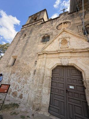 The church is owned by the Archdiocese, so it's open, even when the National Parks are not.