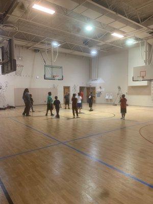 Youth BBall practice