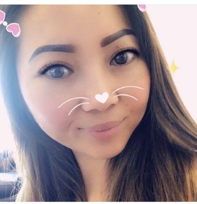 My first brows session. (2018). I will post my first touch up soon after it completely heal (2021)