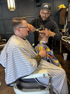 Ballard’s barbershop