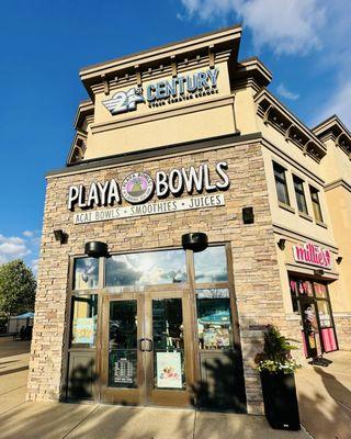 Exterior of restaurant